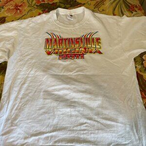 Martinsville " The Original Bump and Run" 2011 Tee Shirt XL.